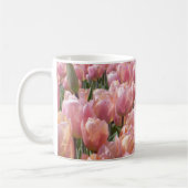 Pink Tulip Field Kaffeetasse (Links)