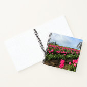 Pink Tulip Field, Oregon Notizblock (Innenseite)