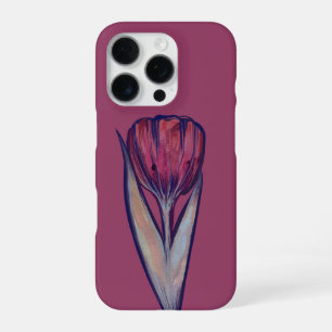Pink Tulip Gentle Bloom des Frühlings iPhone 16 Pro Hülle