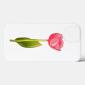 Pink Tulip - Glossy Ästhetische Blume Kunst Case-Mate iPhone Hülle (Rückseite (Horizontal))