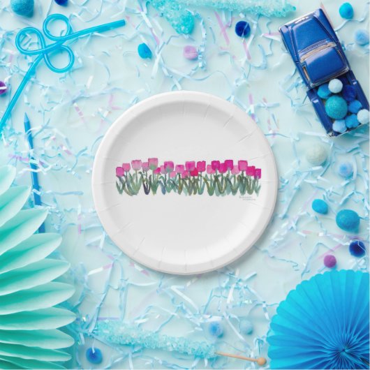 Pink Tulip Grove Paper Teller (Party)