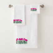 Pink Tulip Handtuch Set (Insitu)