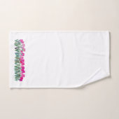 Pink Tulip Handtuch Set (Handtuch)