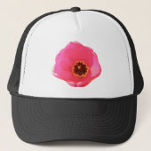 Pink Tulip Hat Truckerkappe (Vorderseite)