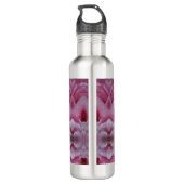 Pink Tulip Ikat 5 Edelstahlflasche (Rückseite)