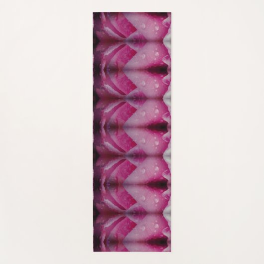 Pink Tulip Ikat 5 Recoleta Yogamatte (Vorderseite)