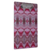 Pink Tulip Ikat auch Klemmbrett (Rechts)