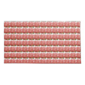 Pink Tulip Kissenbezug (Rückseite-Links)