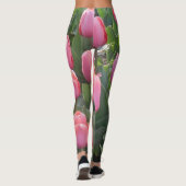 Pink Tulip Leggings (Rückseite)