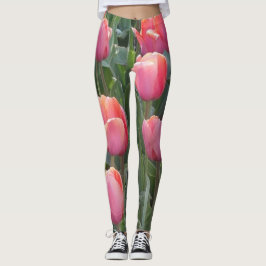 Pink Tulip Leggings