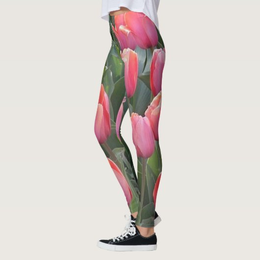Pink Tulip Leggings (Links)