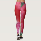 Pink Tulip Leggings (Rückseite)