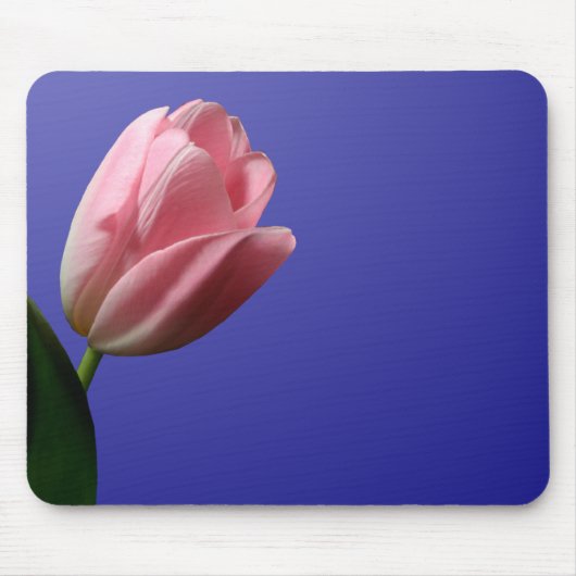 Pink Tulip Mousepad (Vorne)
