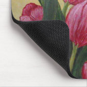 Pink Tulip Mousepad (Ecke)
