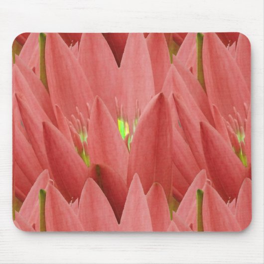 Pink Tulip Mousepad (Vorne)