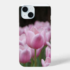 Pink tulip phone case