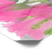PINK TULIP POSTER (Ecke)
