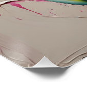 pink tulip poster (Ecke)