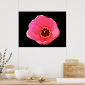 Pink Tulip Print Poster (Küche)