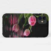 Pink Tulip Reflection Case-Mate iPhone Hülle (Rückseite (Horizontal))
