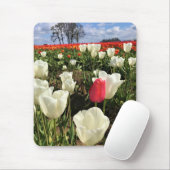 Pink Tulip Stehend Out, Oregon Mousepad (Mit Mouse)