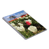 Pink Tulip Stehend Out, Oregon Notizblock (Rechte Seite)