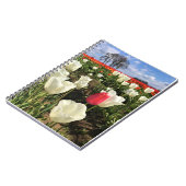 Pink Tulip Stehend Out, Oregon Notizblock (Linke Seite)