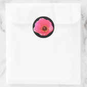 Pink Tulip Sticker (Tasche)