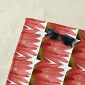 Pink Tulip Strandtuch (Beispiel)