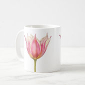 Pink Tulip Tasse (Vorderseite Links)