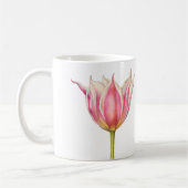 Pink Tulip Tasse (Links)