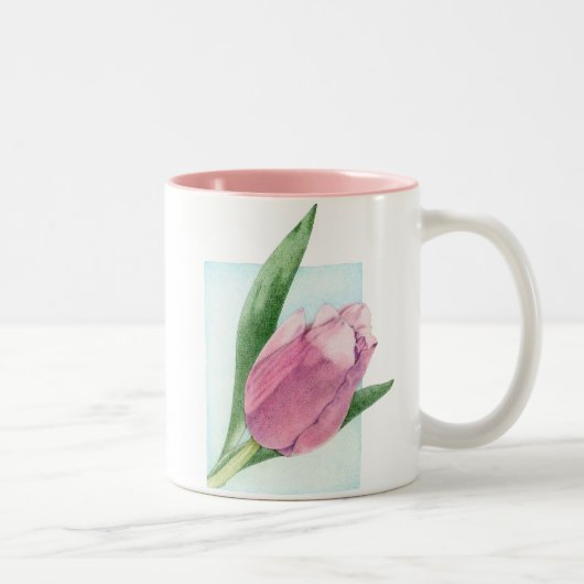 Pink Tulip Tasse (Rechts)