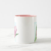 Pink Tulip Tasse (Mittel)