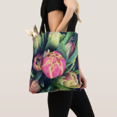 Pink Tulip Tote Bag Tasche (Von Nahem)