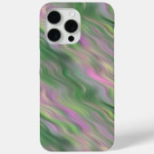 Pink Tulip Wavy Textur Case-Mate iPhone Hülle (Rückseite)