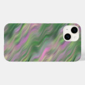 Pink Tulip Wavy Textur Case-Mate iPhone Hülle (Rückseite (Horizontal))