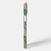 Pink Tulip Wavy Textur Case-Mate iPhone Hülle (Rückseite / Rechts)