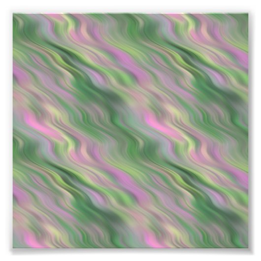 Pink Tulip Wavy Textur Fotodruck (Vorne)