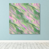 Pink Tulip Wavy Textur Leinwanddruck (Insitu (Holzboden))