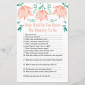 Pink Tulip Wie gut kennen Sie das Baby Duschspiel? (Vorderseite)