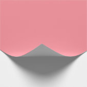 Pink Tulip Wrapping Paper Roll Geschenkpapier (Ecke)