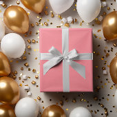 Pink Tulip Wrapping Paper Roll Geschenkpapier