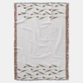 Pink Tulips auf der Seite Decke (Vorderseite Vertikal)