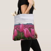 Pink Tulips Blume Tasche (Von Nahem)