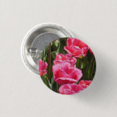 Pink Tulips Button (Vorne & Hinten)