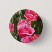 Pink Tulips Button (Vorderseite)