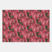 Pink Tulips Floral Geschenkpapier Set (Vorderseite 3)