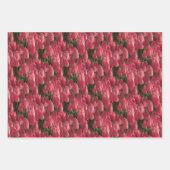 Pink Tulips Floral Geschenkpapier Set (Vorderseite 2)