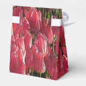 Pink Tulips Floral Geschenkschachtel (Rückseite)