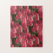 Pink Tulips Floral Puzzle (Vertikal)